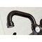 Kingston Brass KS112ORB Two-Handle Wall Mount Bar Faucet, Oil Rubbed Bronze KS112ORB - alternate 4